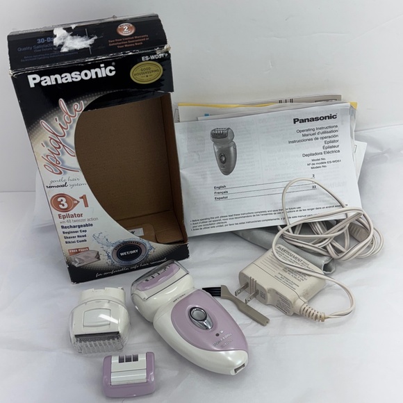 Panasonic ES-WD51-P Ladies Wet/Dry Epiglide Razor ~ Unused In Original Box - Picture 15 of 15